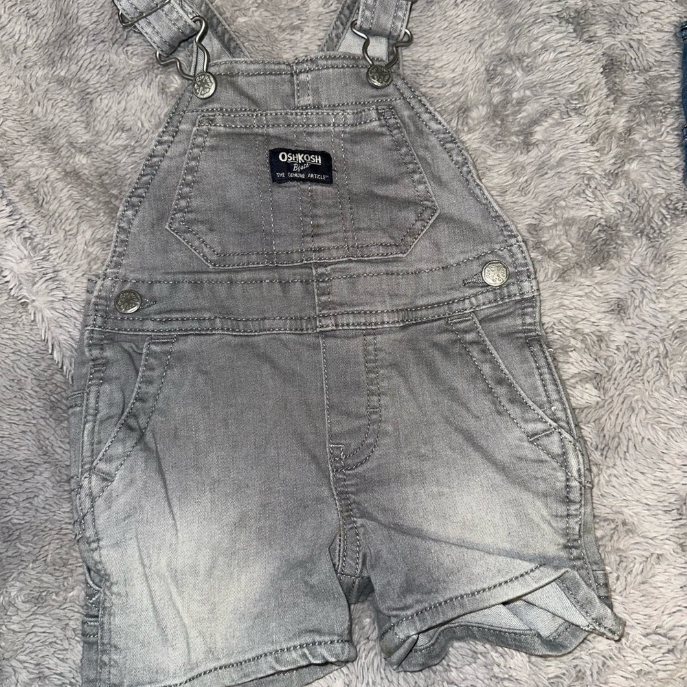 OshKosh B'gosh Gray Overalls
